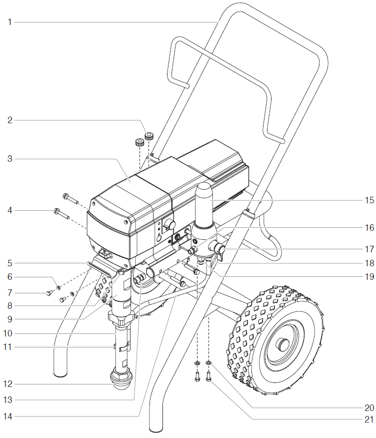 840ix Main Assembly Parts